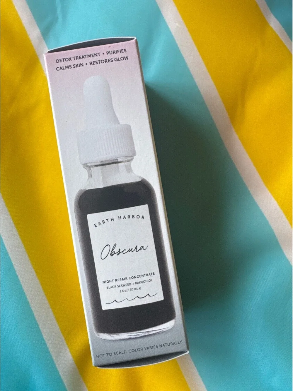 Earth Harbor Obscura Night Repair Concentrate 1oz NIB Bakuchiol